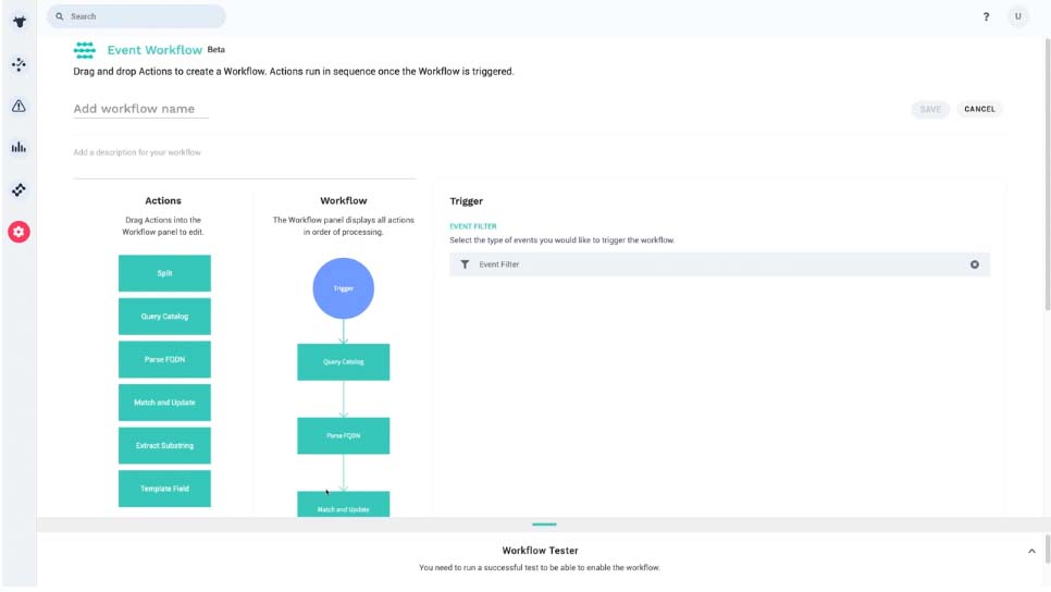 Use case walkthrough Event data normalization
